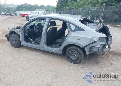 2025 Honda Civic Sport from USA, damaged, VIN 2HGFE2F52SH545000